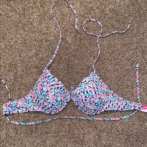 Multicolor bikini top